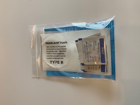 Tear-Aid Reparatiemiddel - Type B standaard set 30x7,6cm