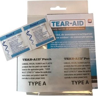 Tear-Aid Type A 30x7,6cm + monster 5x5cm